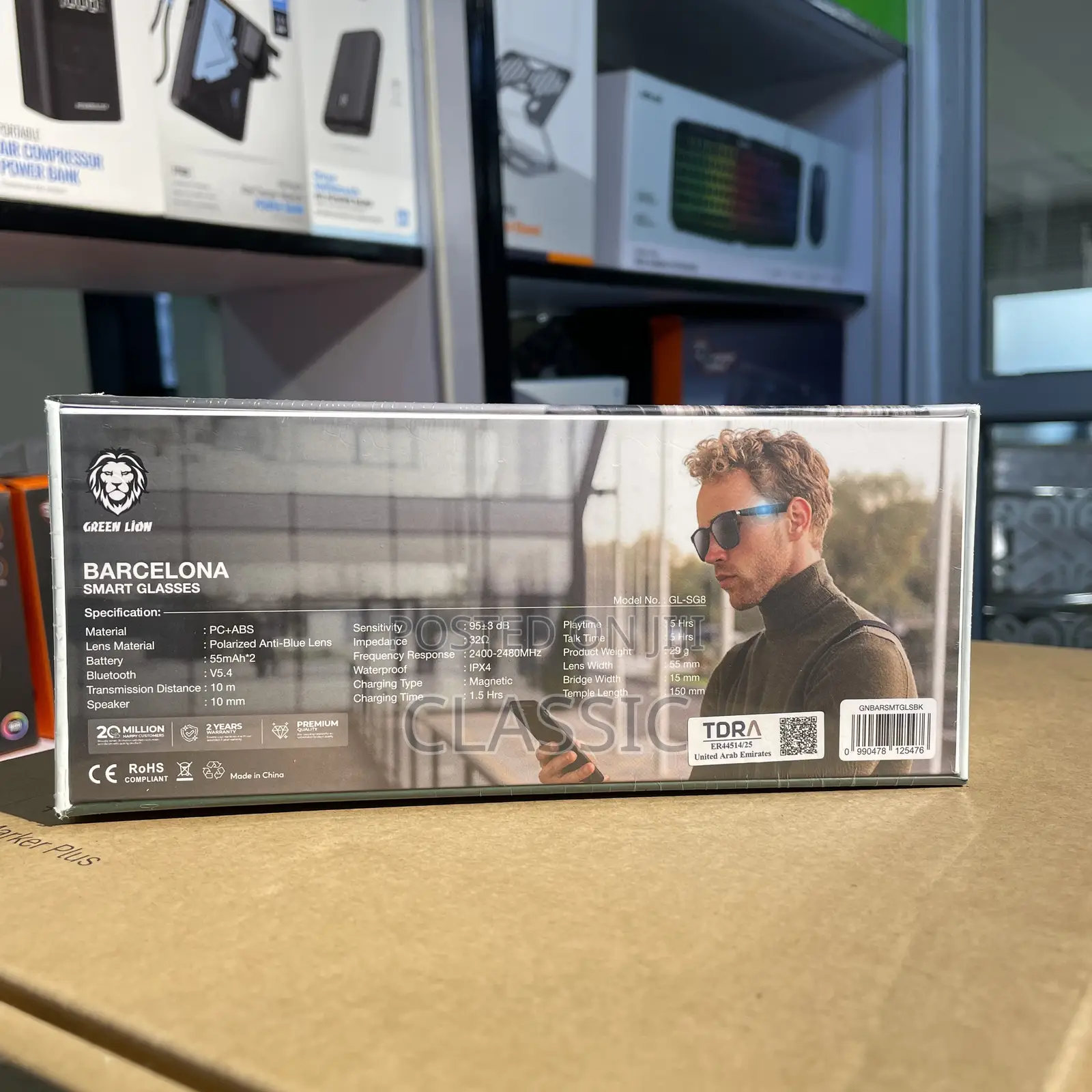 Green Lion Barcelona Smart Glasses