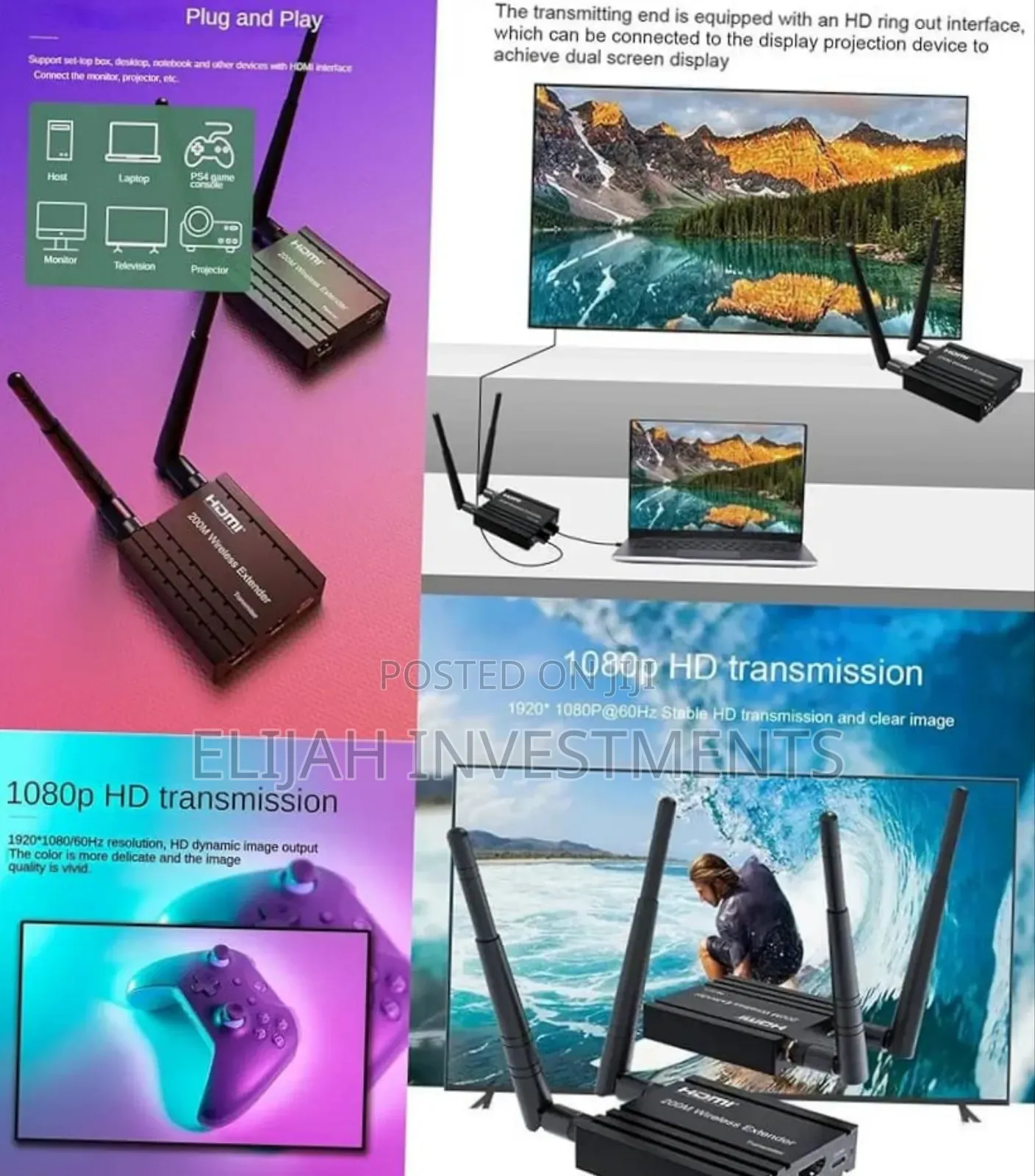 200m Hdmi Wireless Extender