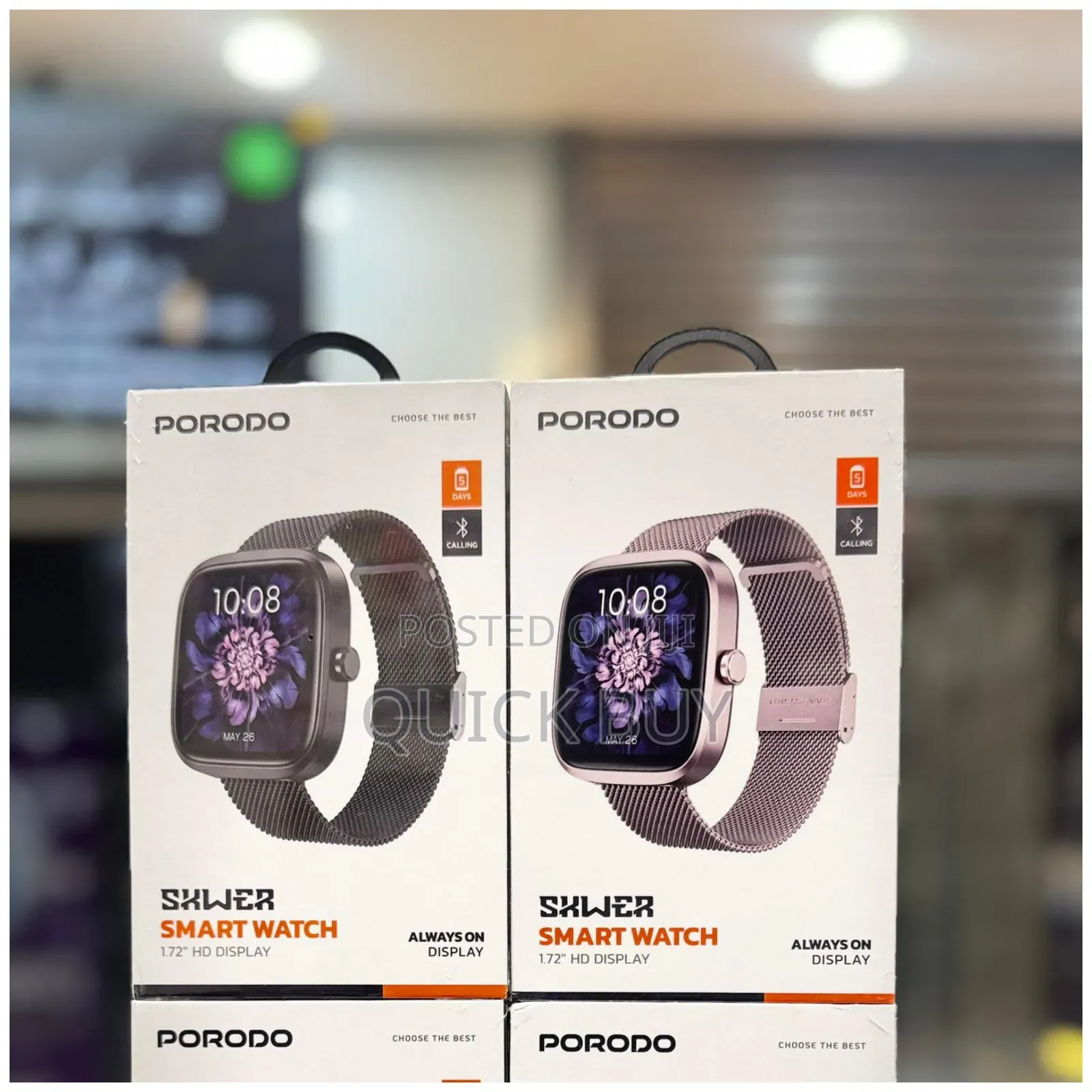Porodo Skwer Smart Watch -