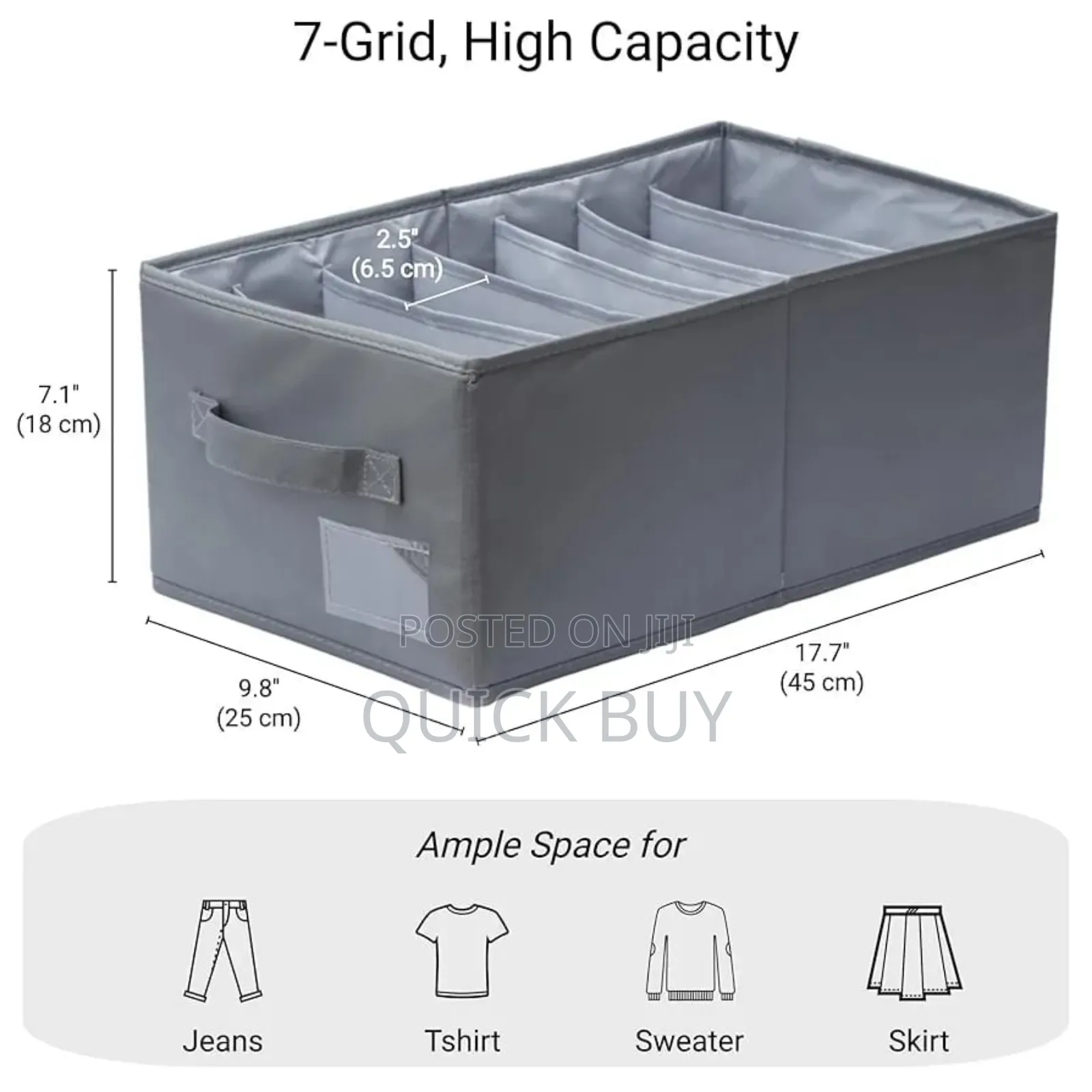 Set of 3 Wardrobe Organisers