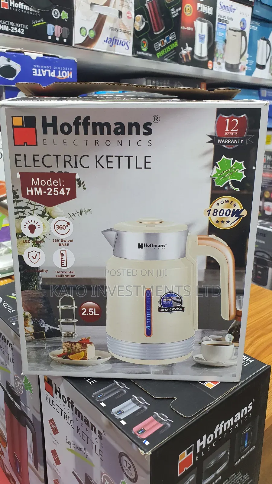 Original 2.5l Milk Cooking Electric Kettle