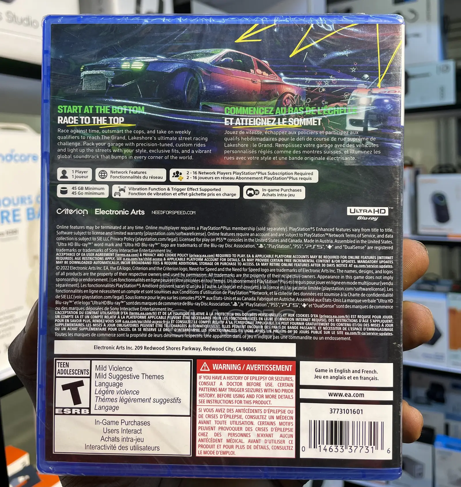Need for Speed Unbound Ps5
