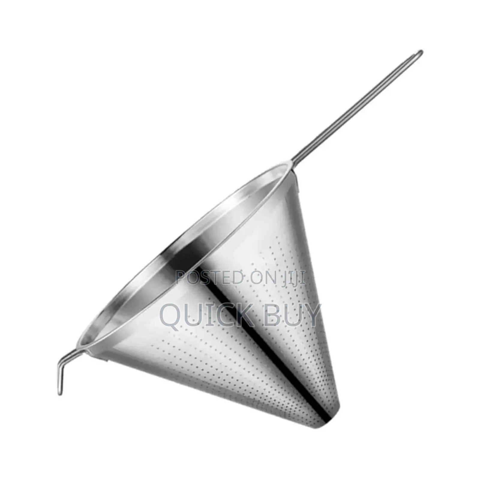 Stainless Steel Funnel With a Built-in Strainer