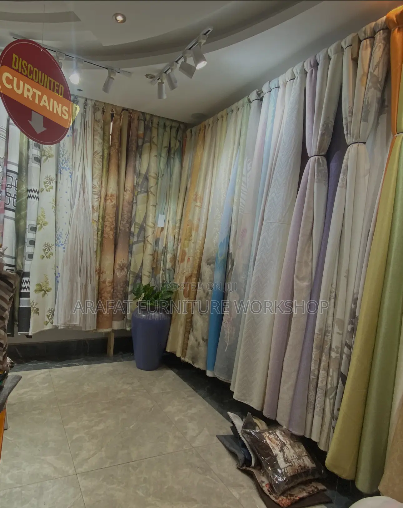 Custom Made Discounted Curtains
