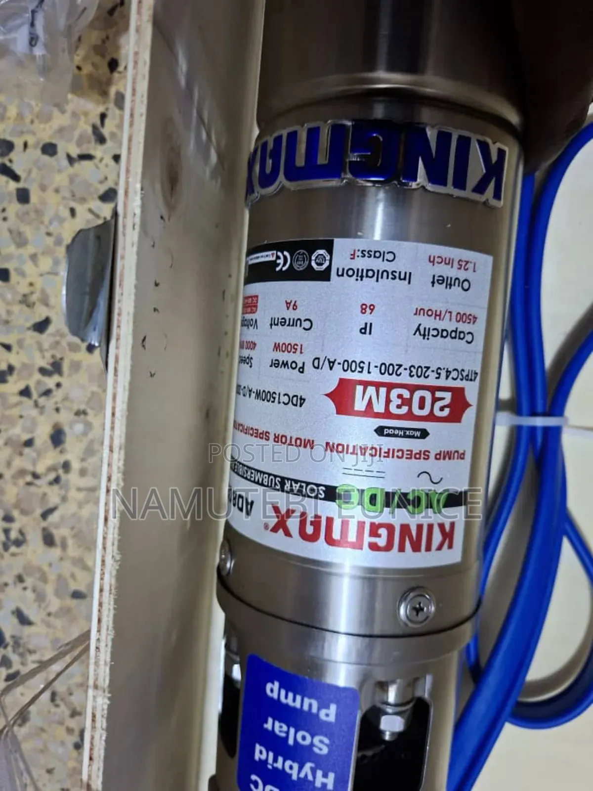 Hybrid Pumps Submersible 203m Head