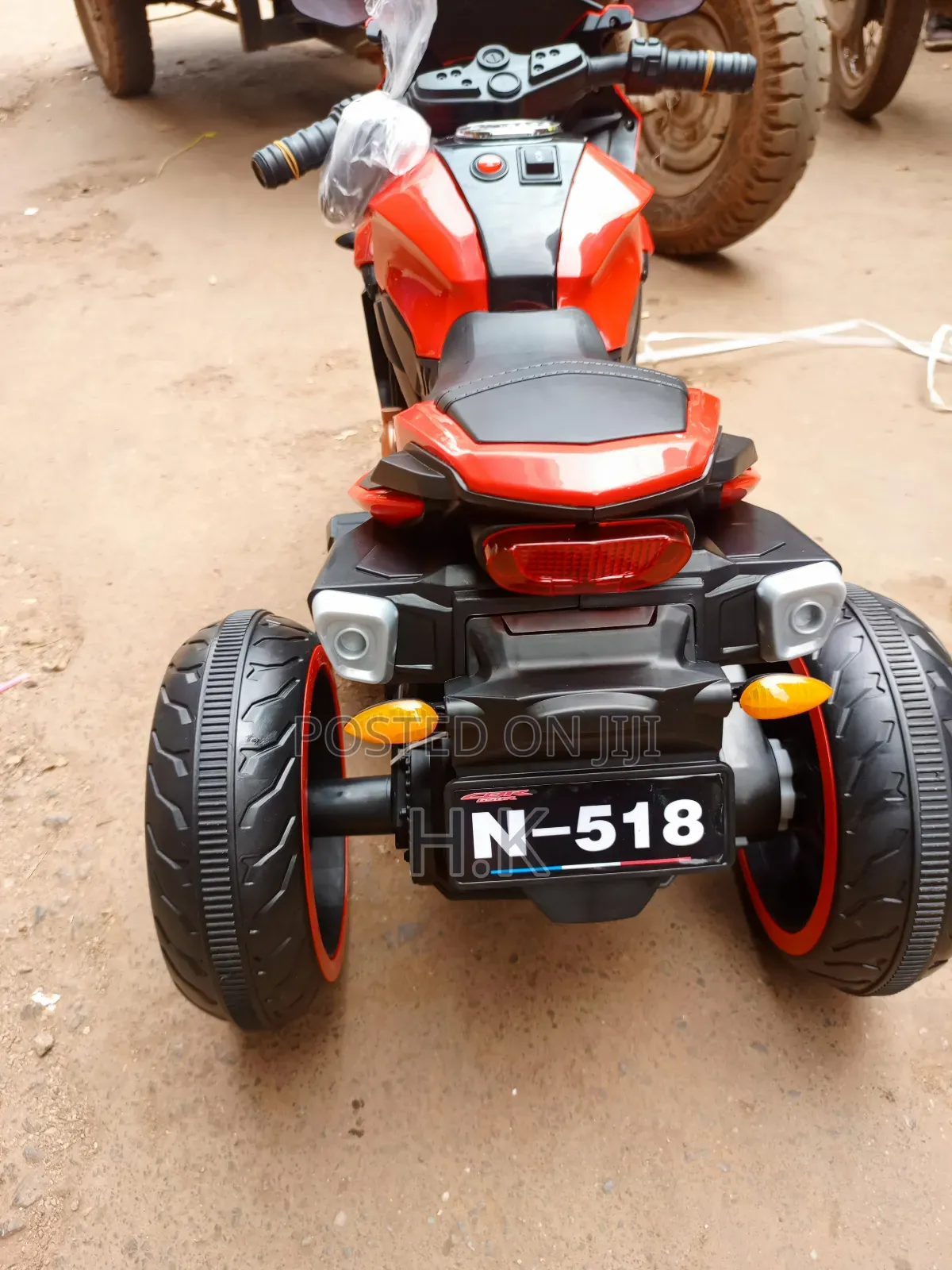Battery Operated Hand Race Ride on Bike for Kids With Music