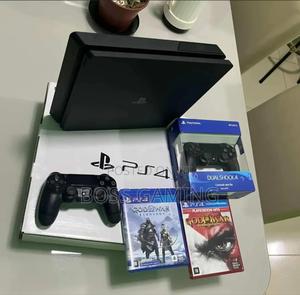 Uk Used Ps4 Slim With Two Original Controllers in Central Division