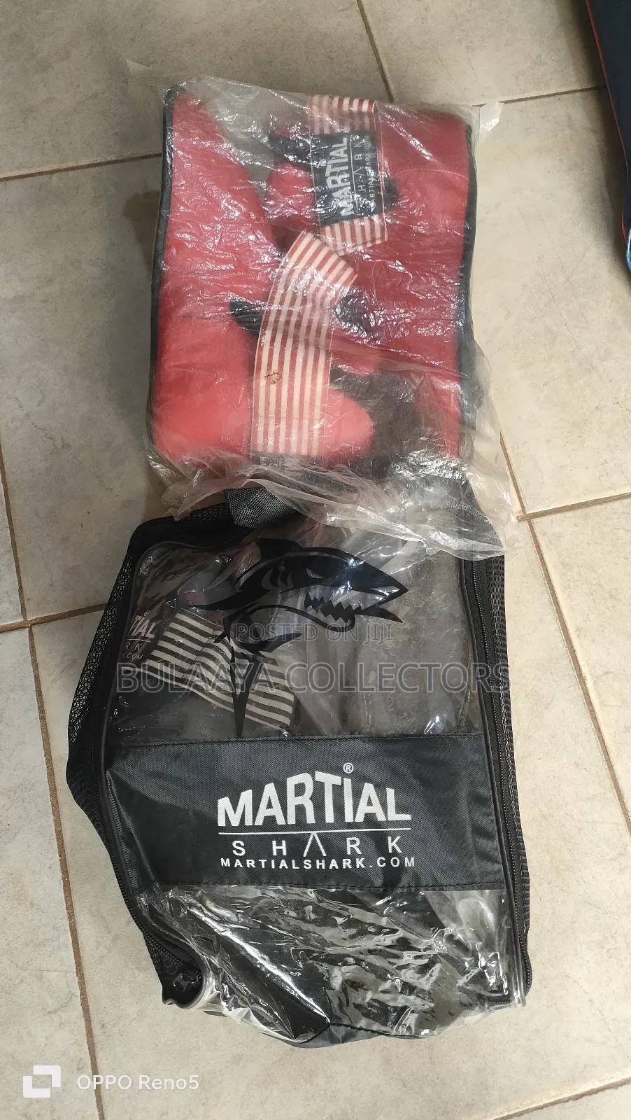 Uk Used Pair of Martial Shark Boxing Boots, Taekwondo and Kickboxing.