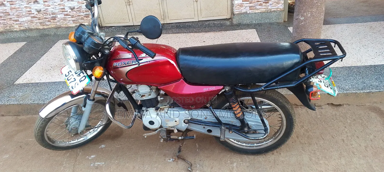 Bajaj Boxer 100 2022 Red
