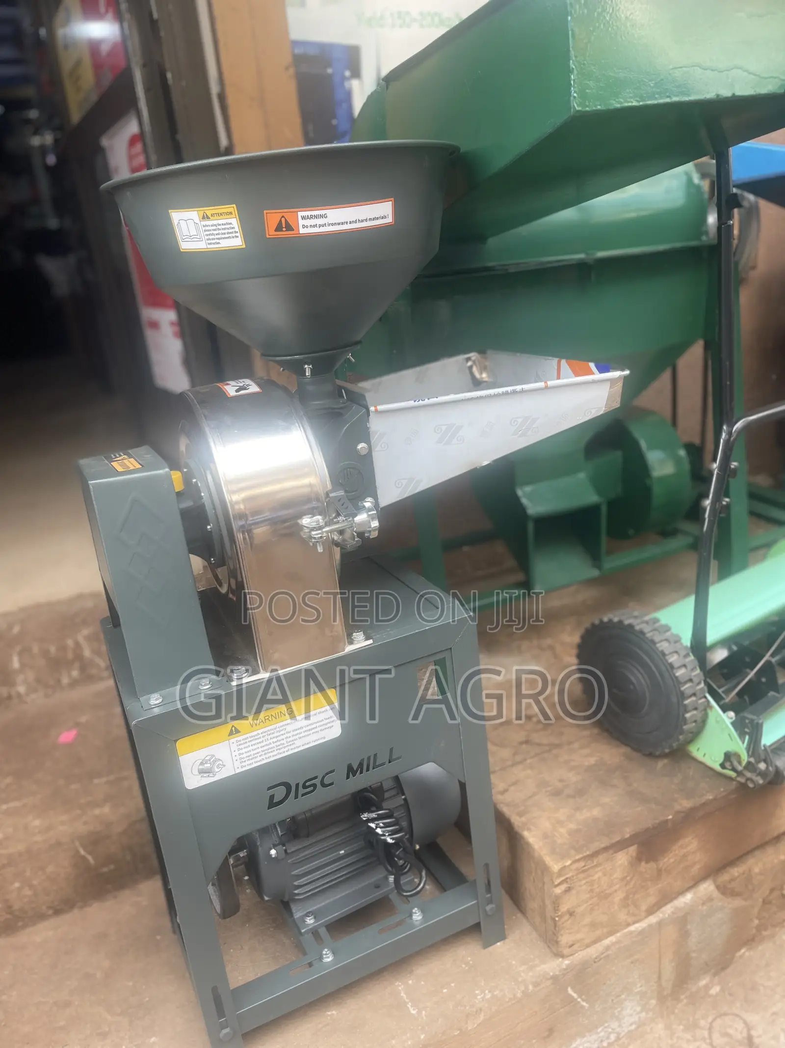Stainless Disc Mill