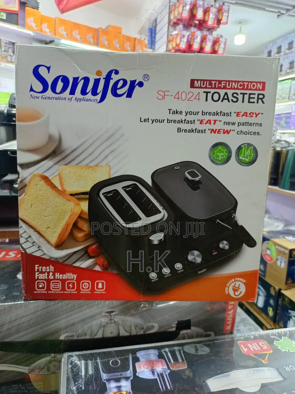 Sonifer Sf-4024 Multi-Function Toaster.