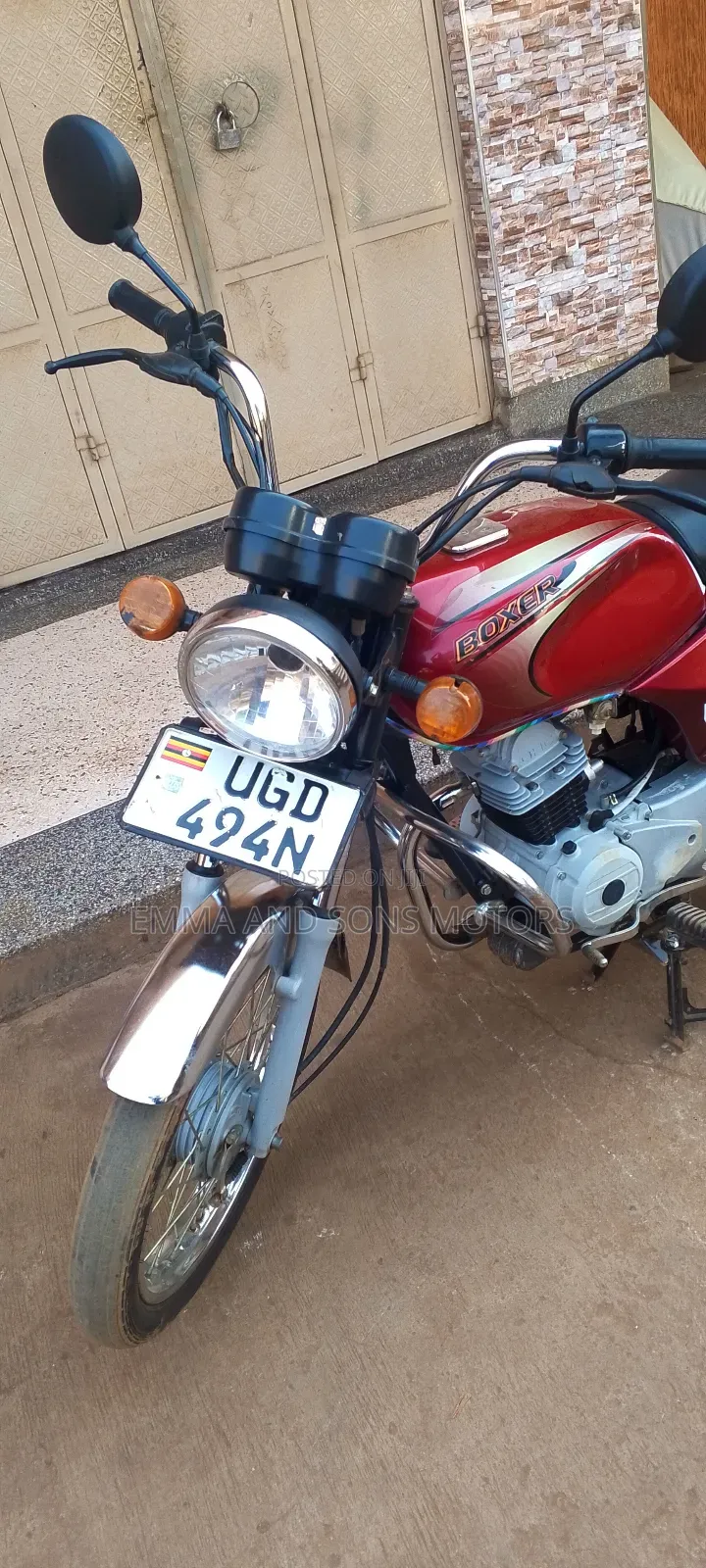 Bajaj Boxer 100 2023 Red