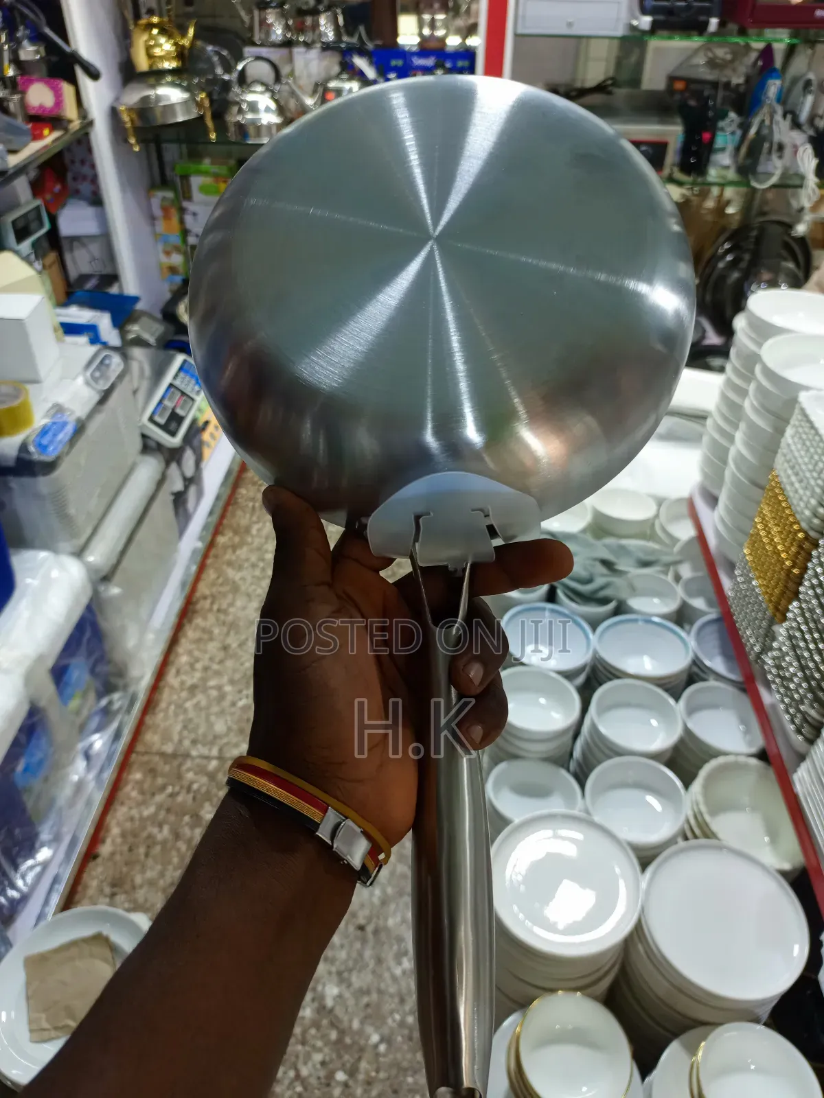22cm Stainless Steel Frying Pan.