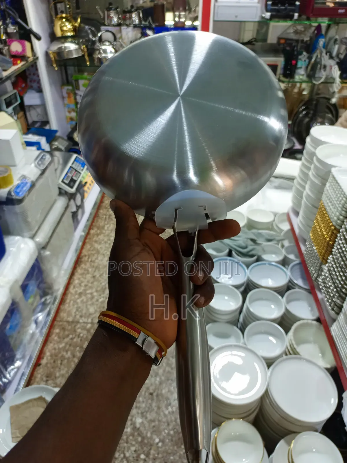 22cm Stainless Steel Frying Pan.