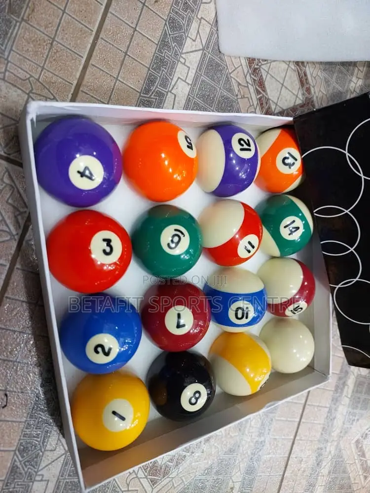 Snooker Ball Numbers