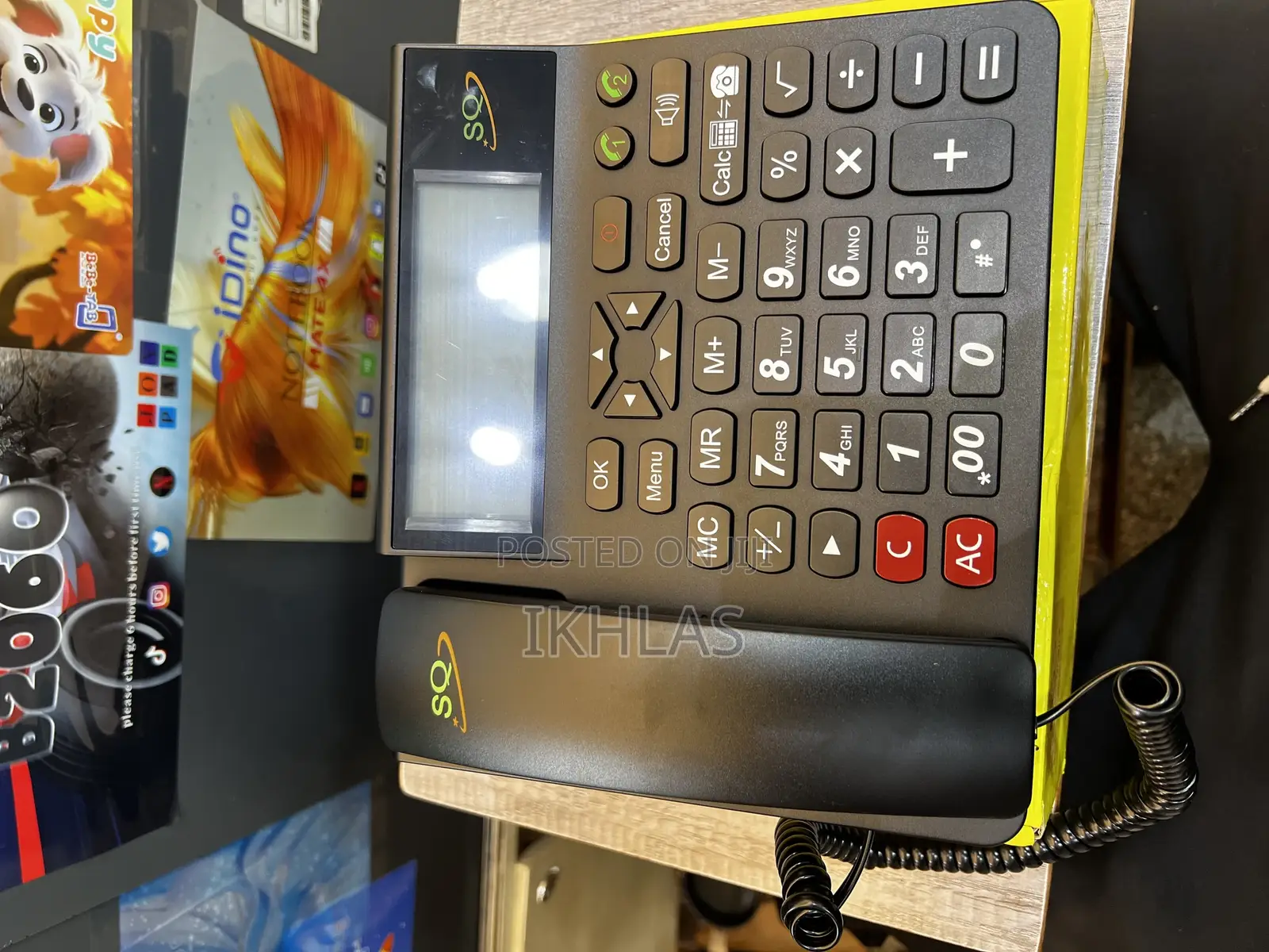 Sq Mobile Sq Ls 620 Landline Dual Sim With Calculator and Fm Radio