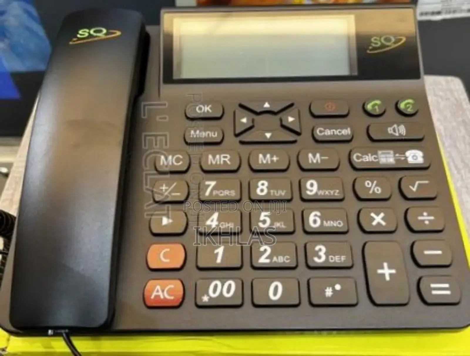Sq Mobile Sq Ls 620 Landline Dual Sim With Calculator and Fm Radio