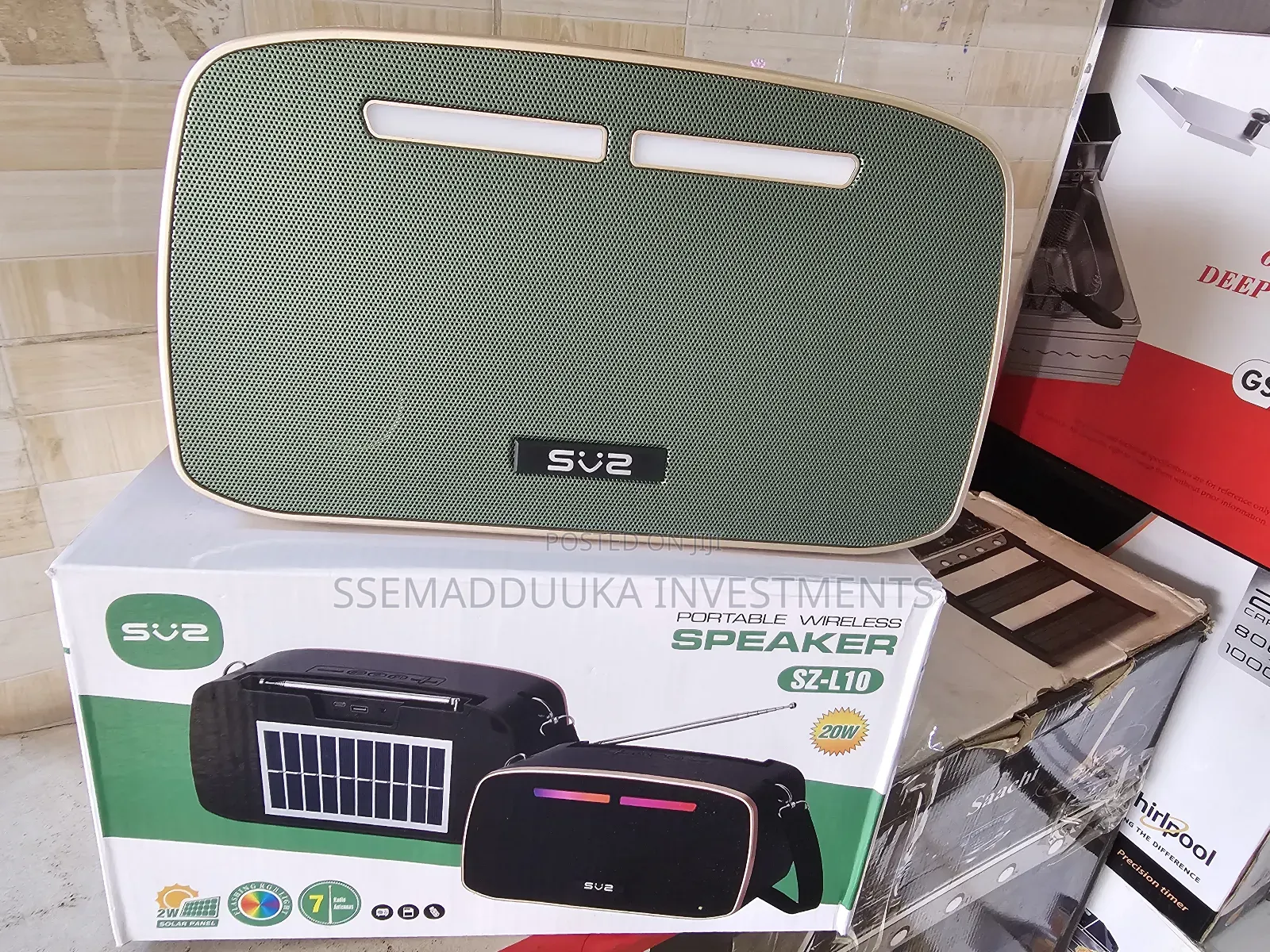 Sz -L10 Rechargeable Portable Bluetooth Speaker