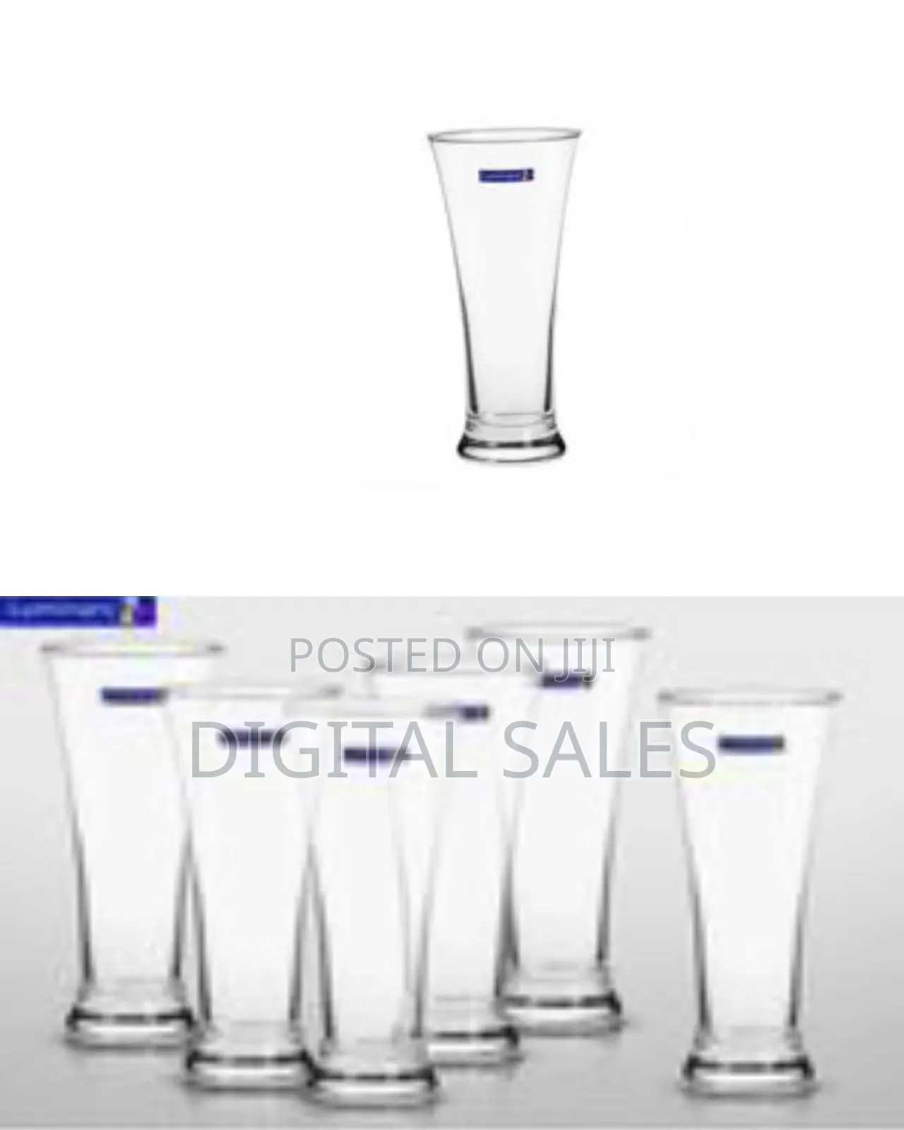 Luminarc 6 Pieces of Water Juice Glasses Cups Drinkware