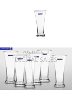 Luminarc 6 Pieces of Water Juice Glasses Cups Drinkware