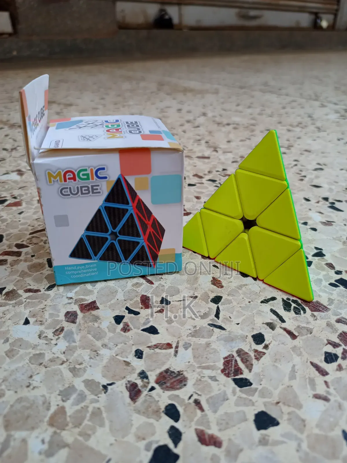 Pyramid-shaped Rubik's Cube