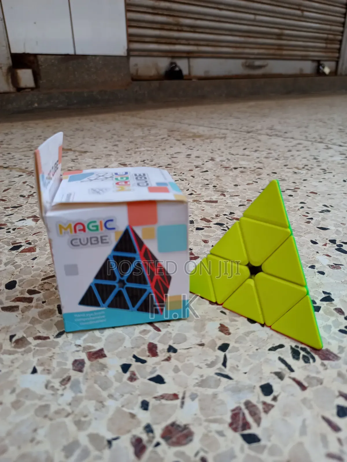 Pyramid-shaped Rubik's Cube