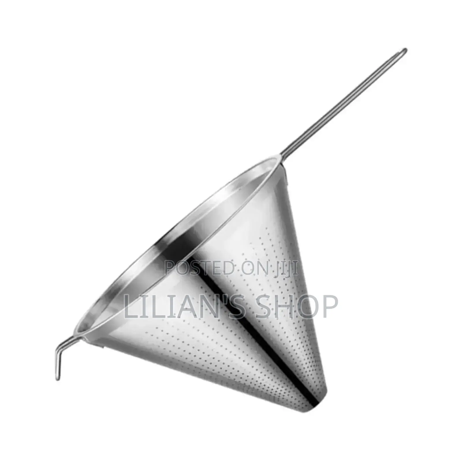 Stainless Steel Funnel With a Built-in Strainer