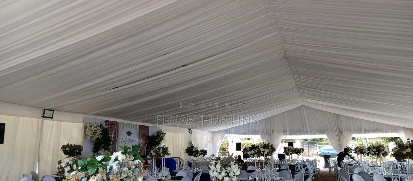 Drapping of All Designs and All Tents