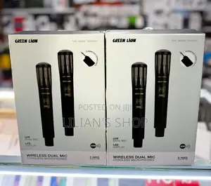 Green Lion Wireless Dual Mic Cordless Microphone