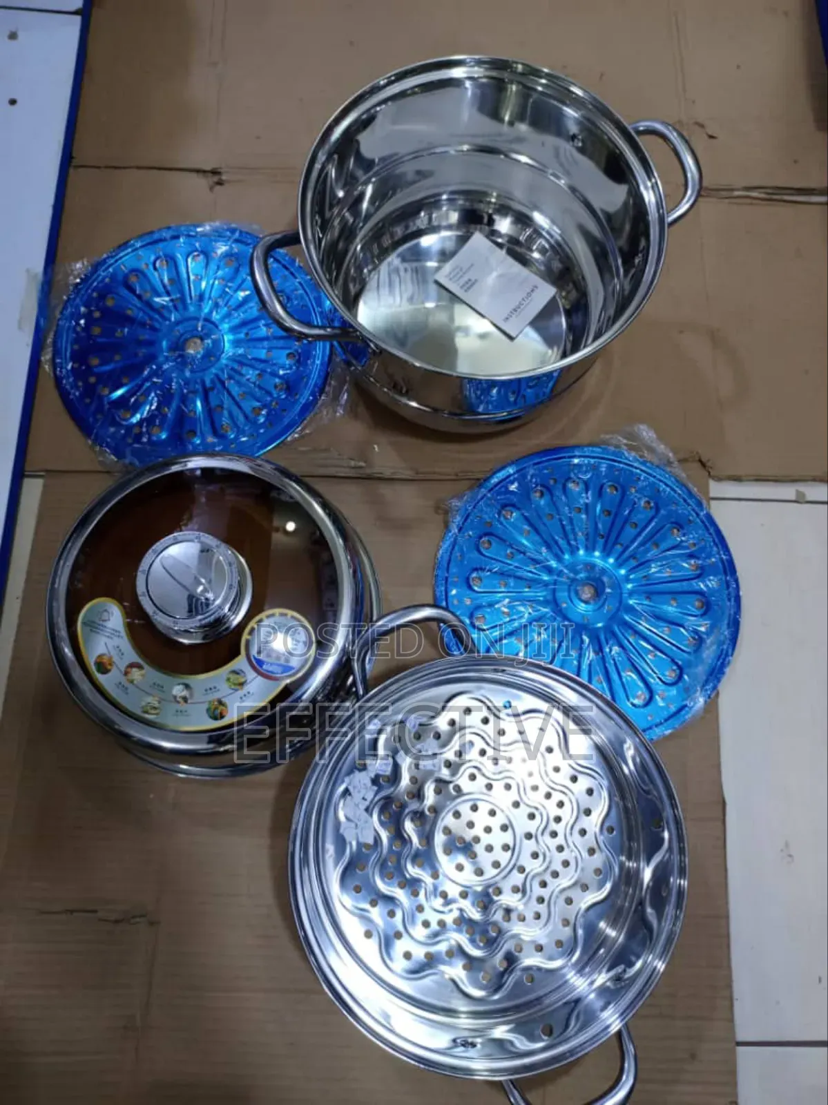 3-Tier Stainless Steel Food Steamer
