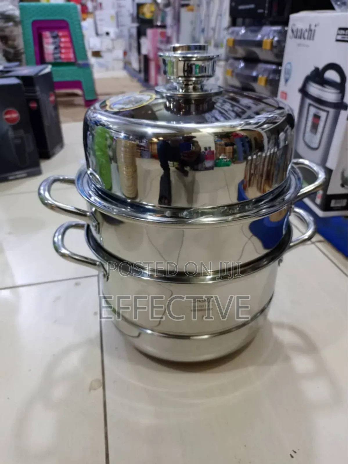 3-Tier Stainless Steel Food Steamer