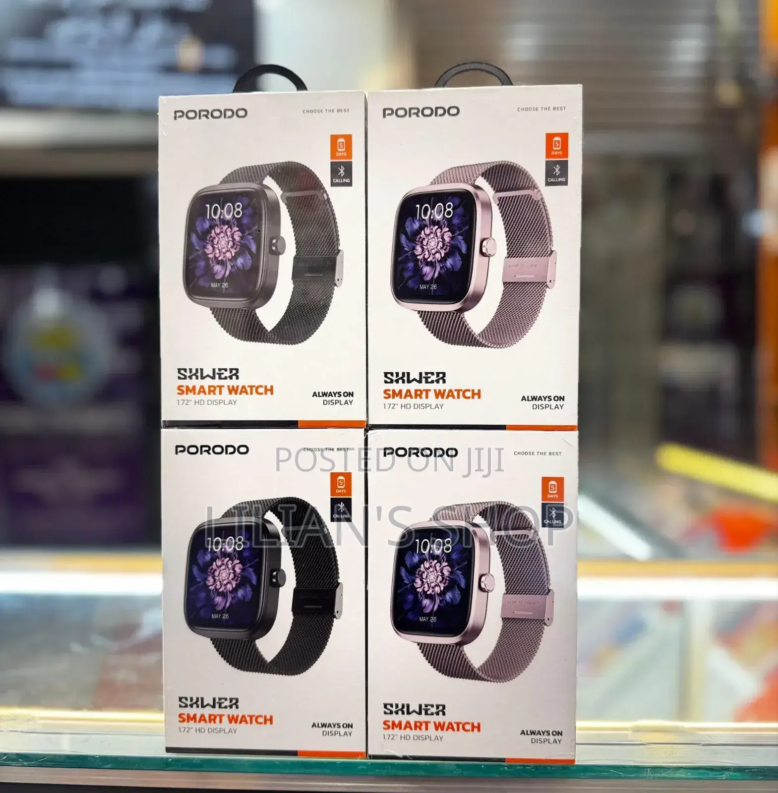 Porodo Skwer Smart Watch