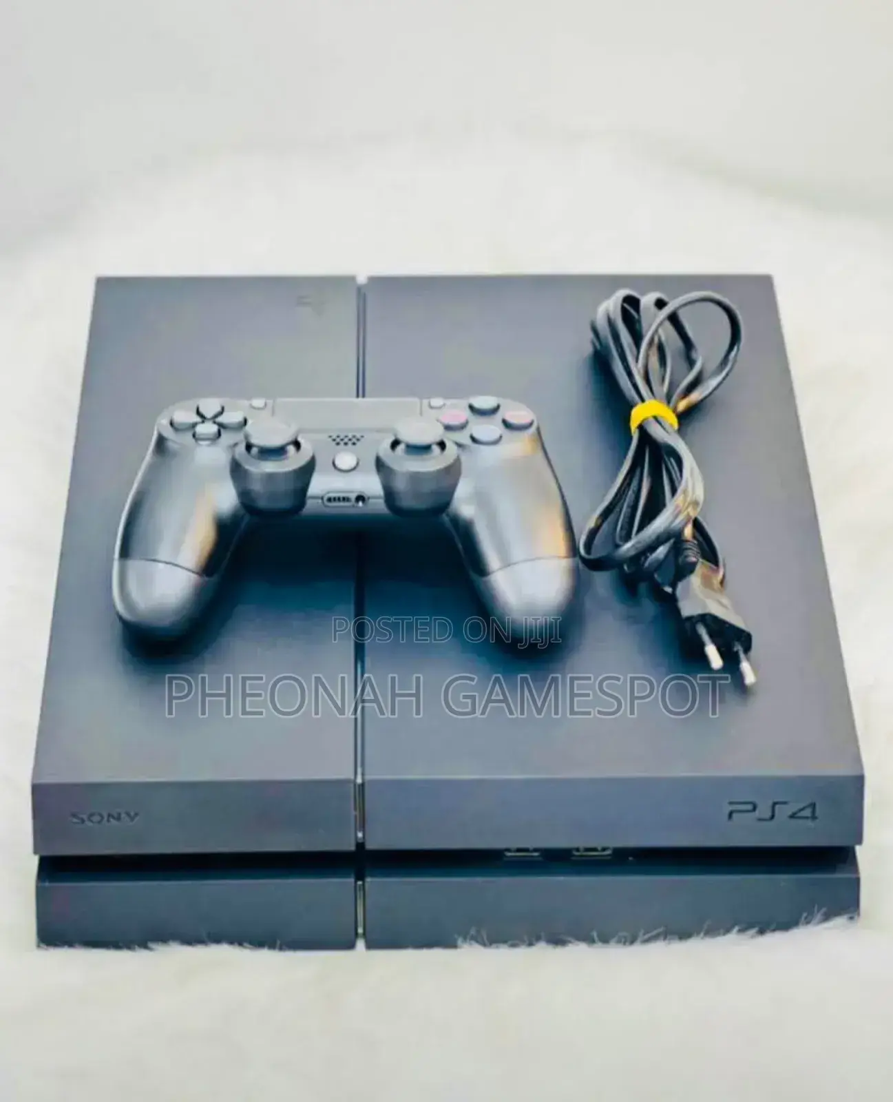 Playstation 4 Standard. Console Alone Without Controllers and Games