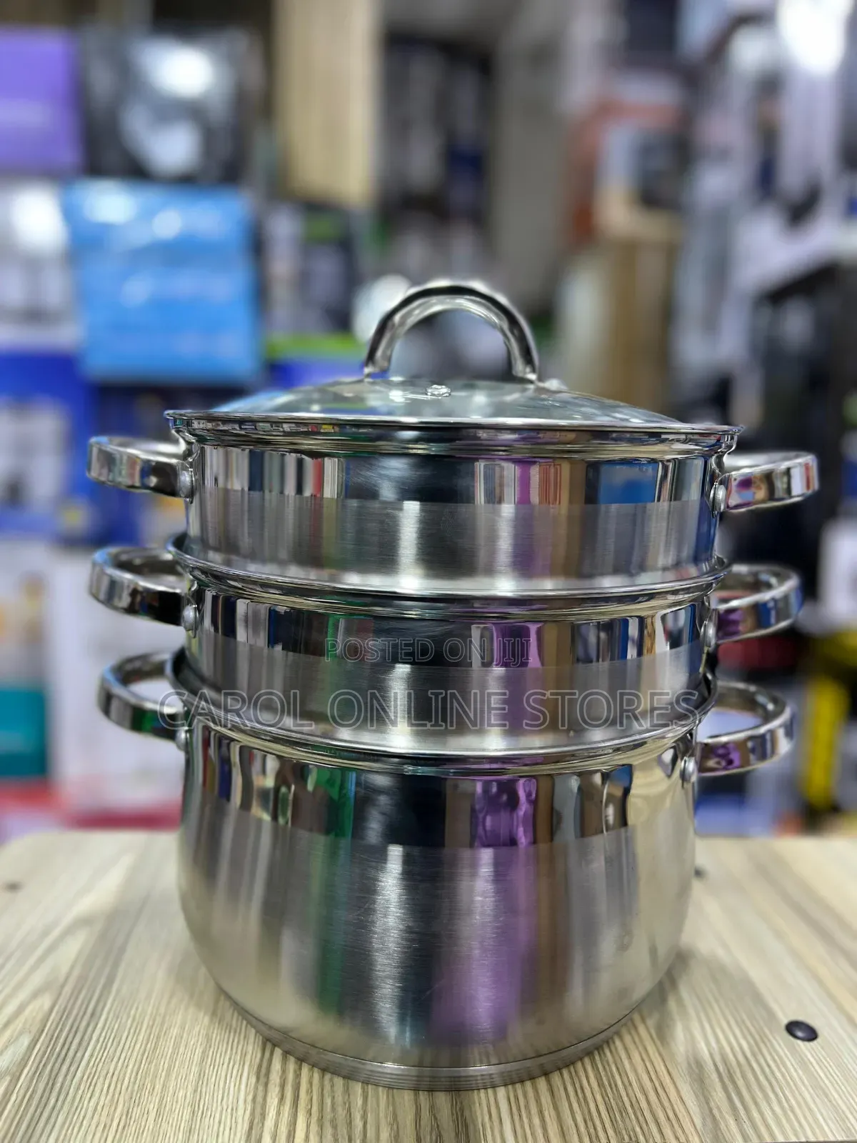 5.1litres 3layers Stainless Food Steamer