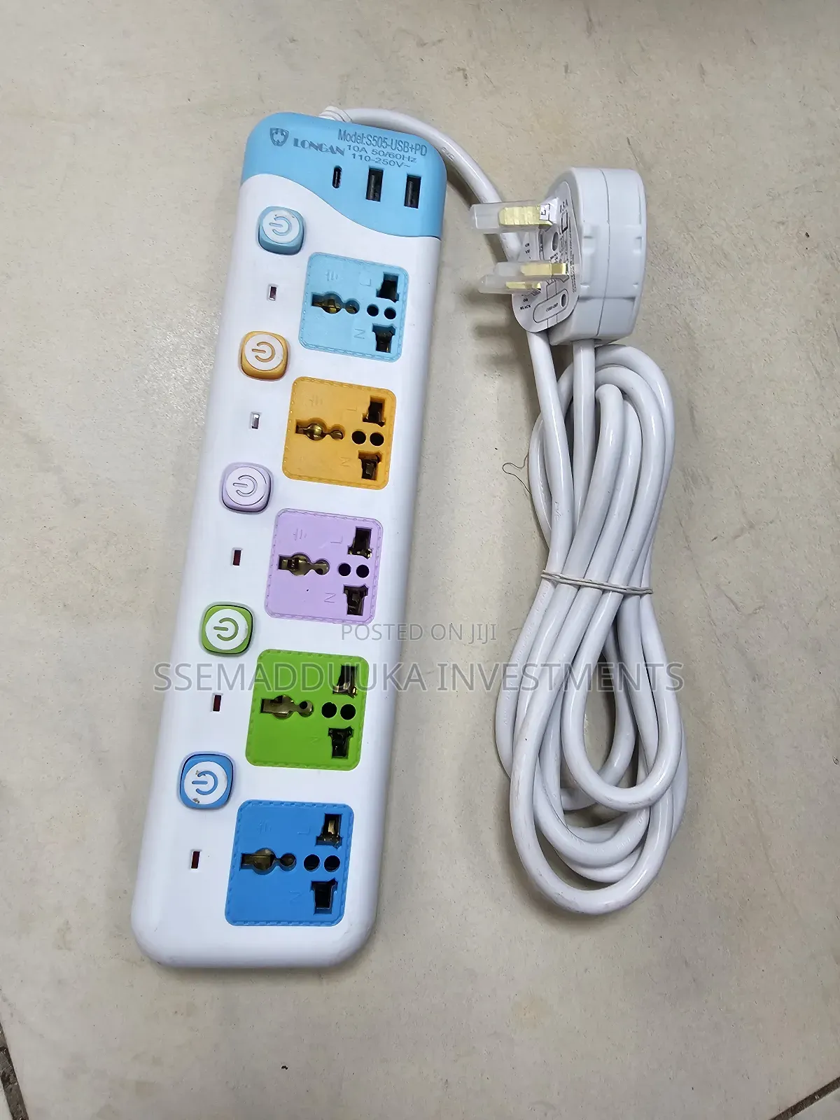 Longan S505 Extension Socket With Usb and Pd