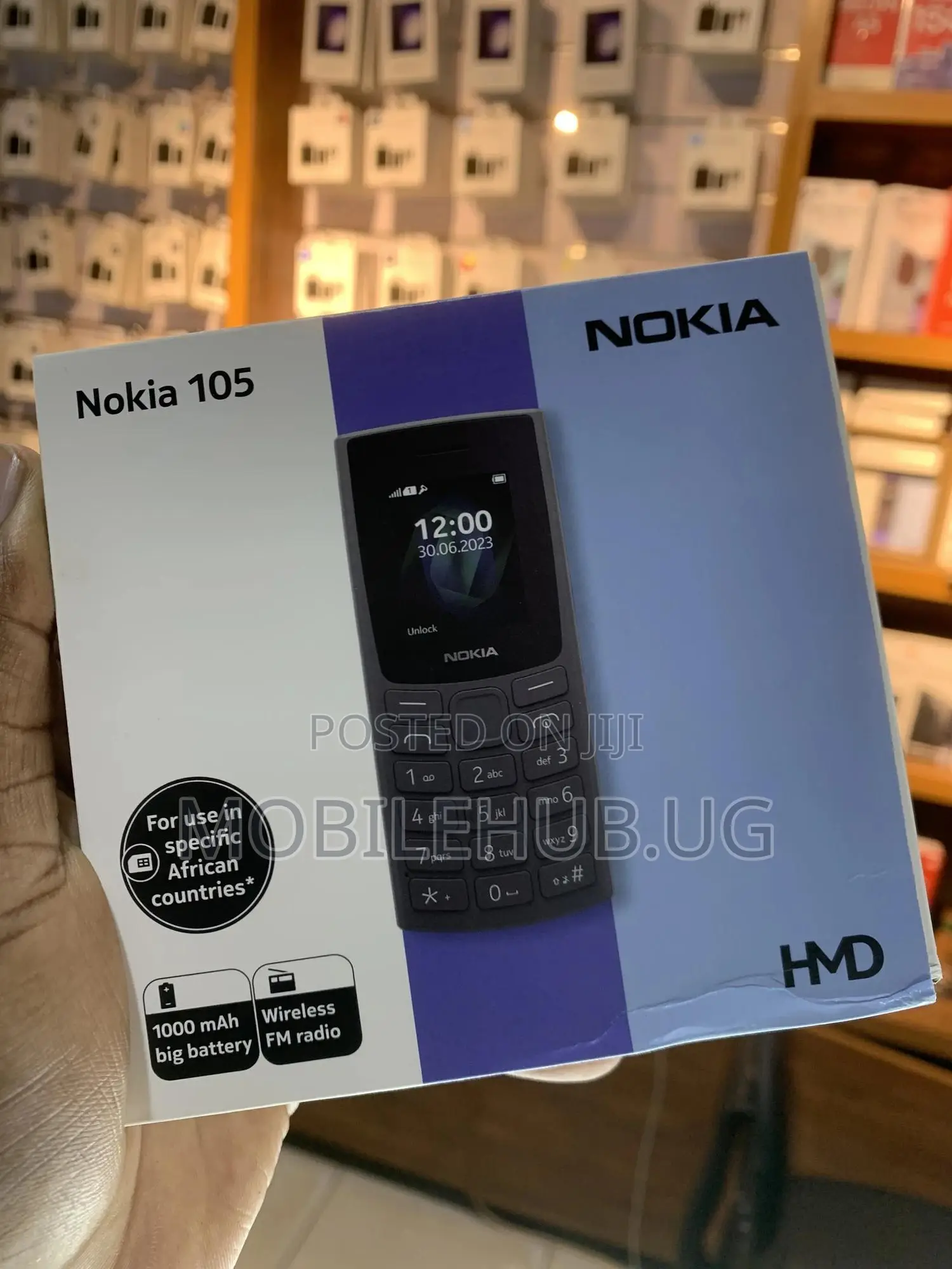 New Nokia 105 Black