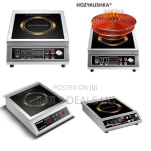 Stainless Steel Single Burner Commercial Induction Cooker