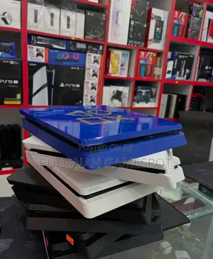 Playstation 4 Slim Consoles Available in Different Colours. 12 Games