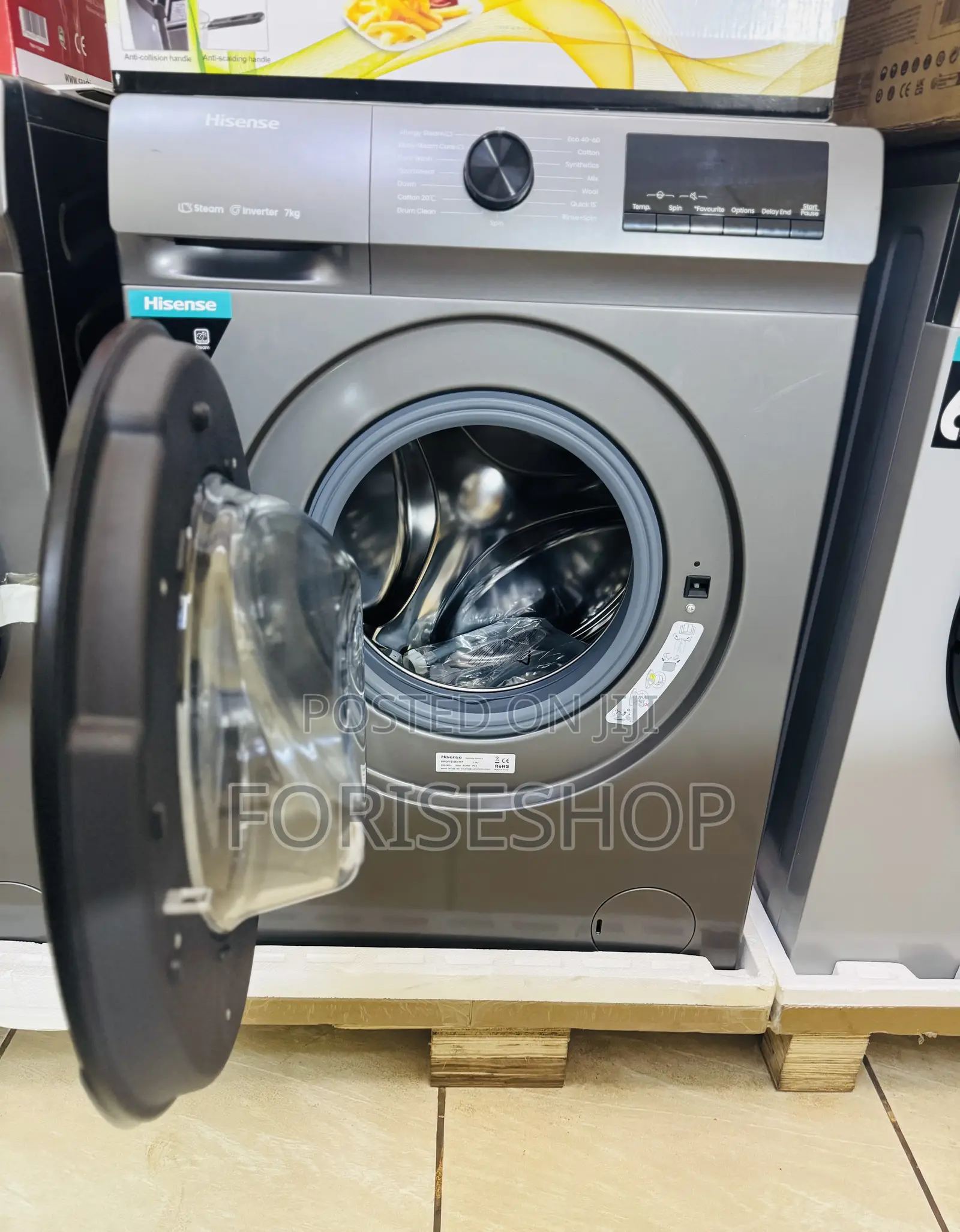 Hisense 7kgs Front Washing Machine With 70% Dryer