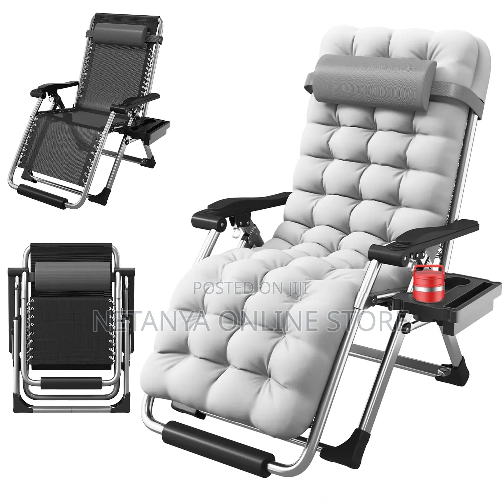 Zero Gravity Reclining Chair With Cushion