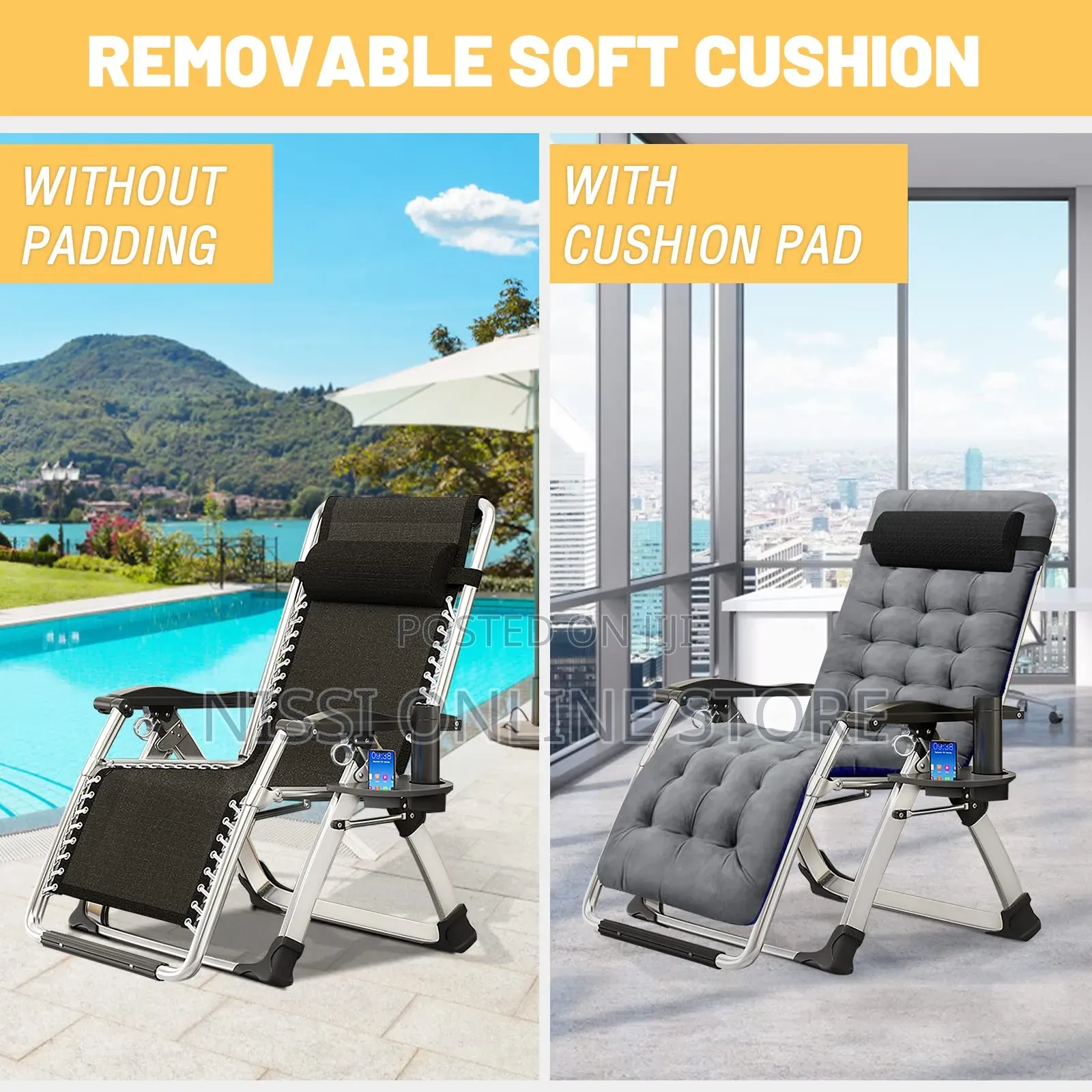 New Zero Gravity Lounge Reclining Chair
