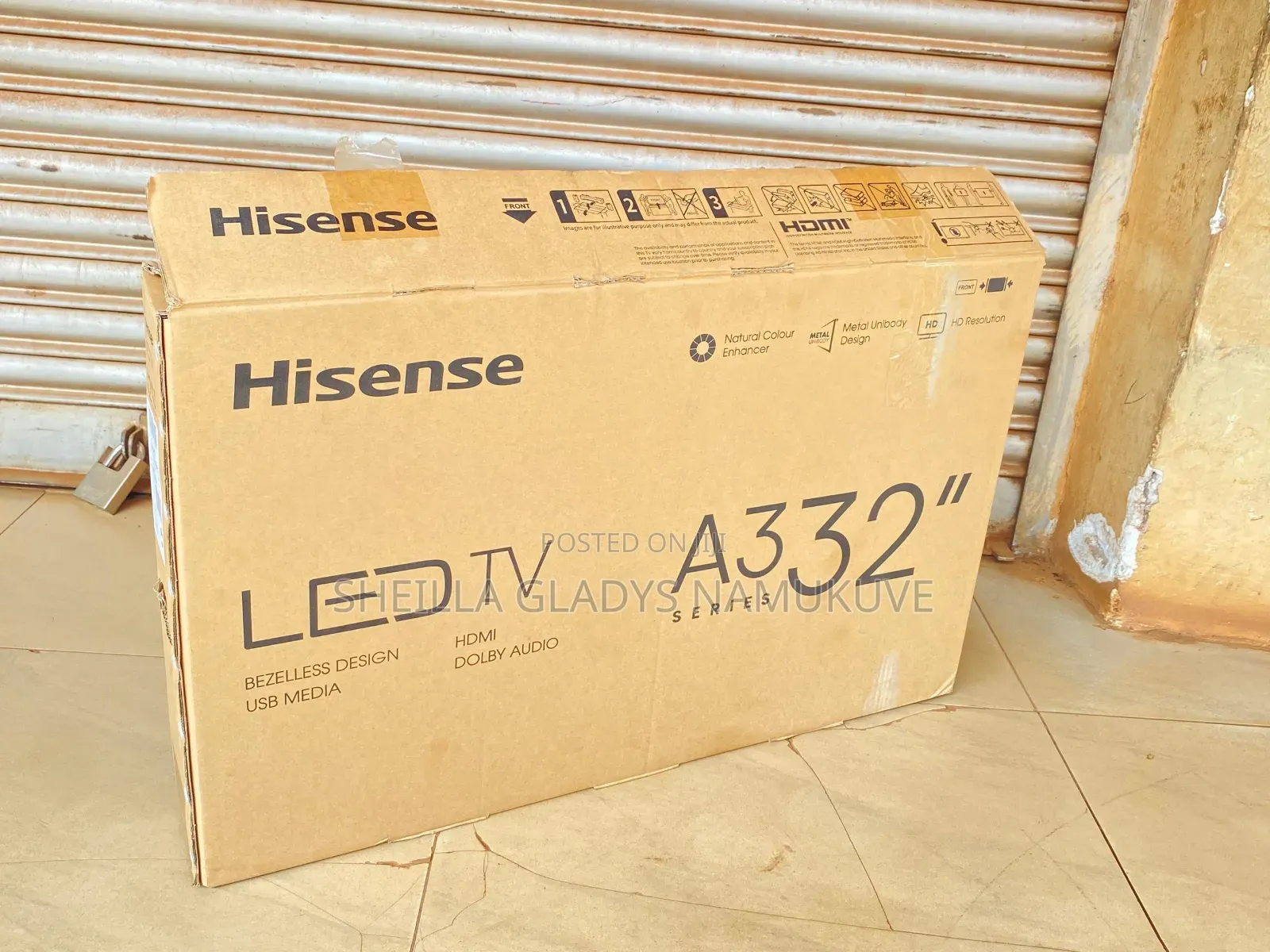 32 Inches Hisense Television Digital