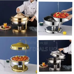9.0litres Stainless Steel Bell Dome Round Hanging Buffet Chafing Dish
