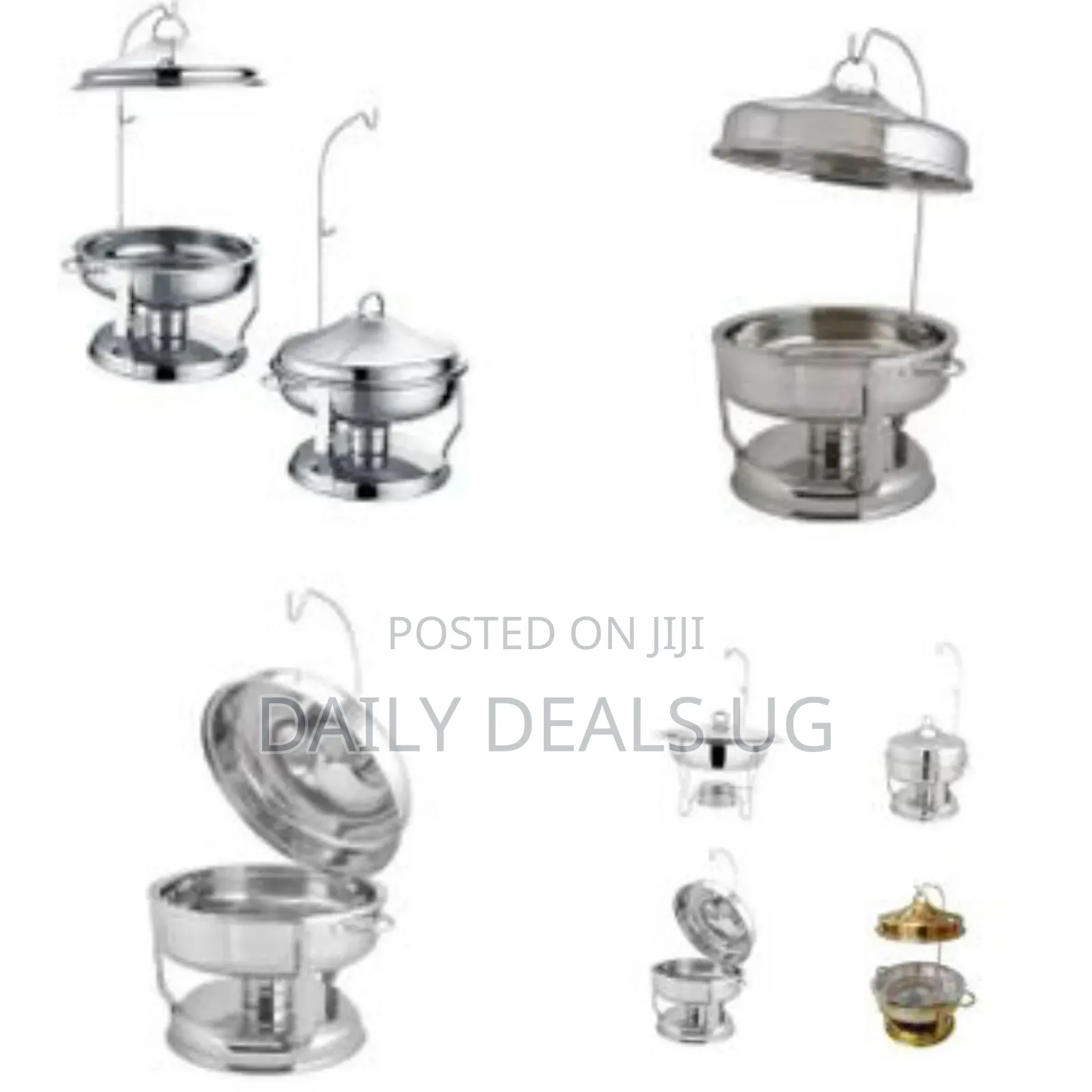 9.0litres Stainless Steel Bell Dome Round Hanging Buffet Chafing Dish