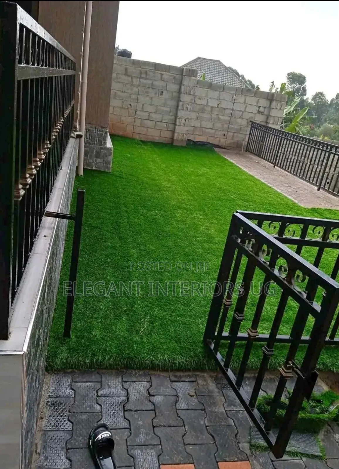 Fancy Aartificial Grass Carpets Per Square Used on Home Balconies