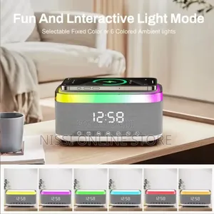Bluetooth Led Wireless Charging Speaker