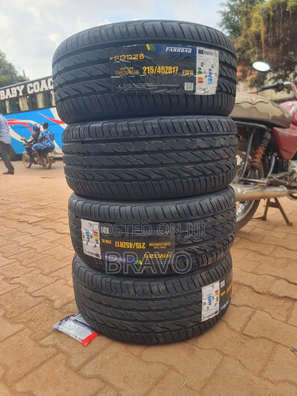 215/45r17 Forroad Tires New .