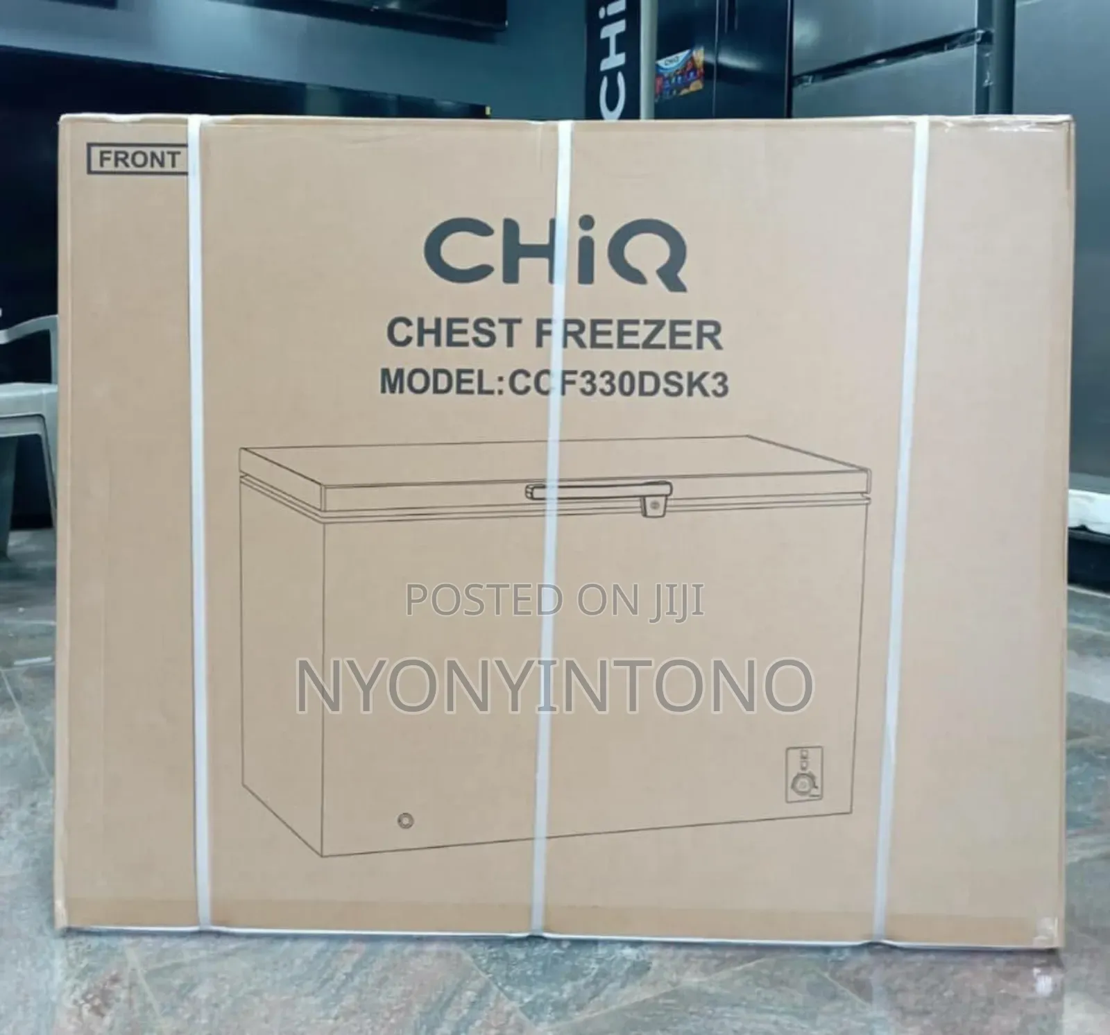 Chiq 330litres Chest Freezer