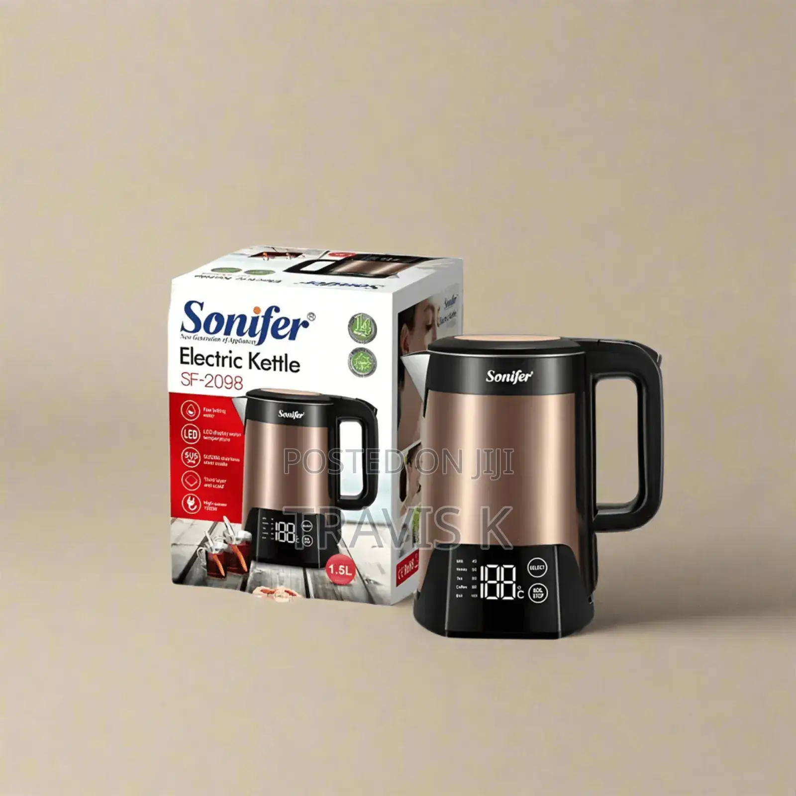 Sonifer Digital Electric Multifunctional Kettle