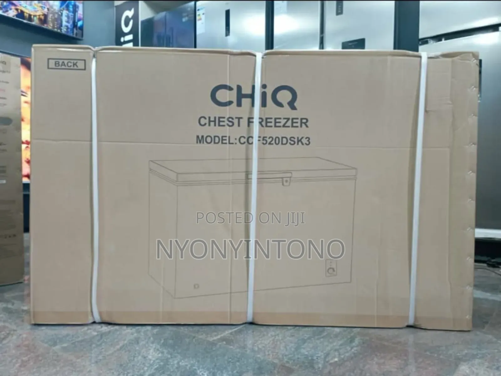 400 Litres Chiq Top-Quality Deep Freezer